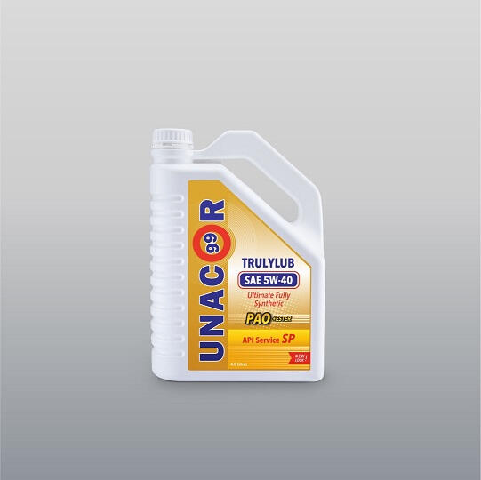 UNACOR99 TRULYLUB SAE 5W-40 Fully Synthetic UNACOR99 TRULYLUB SAE 5W-40 Fully Synthetic