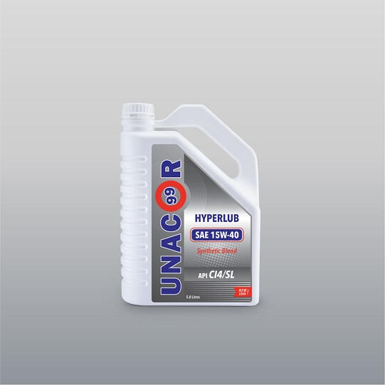 UNACOR99 HYPERLUB SAE 15W-40 Synthetic Blend